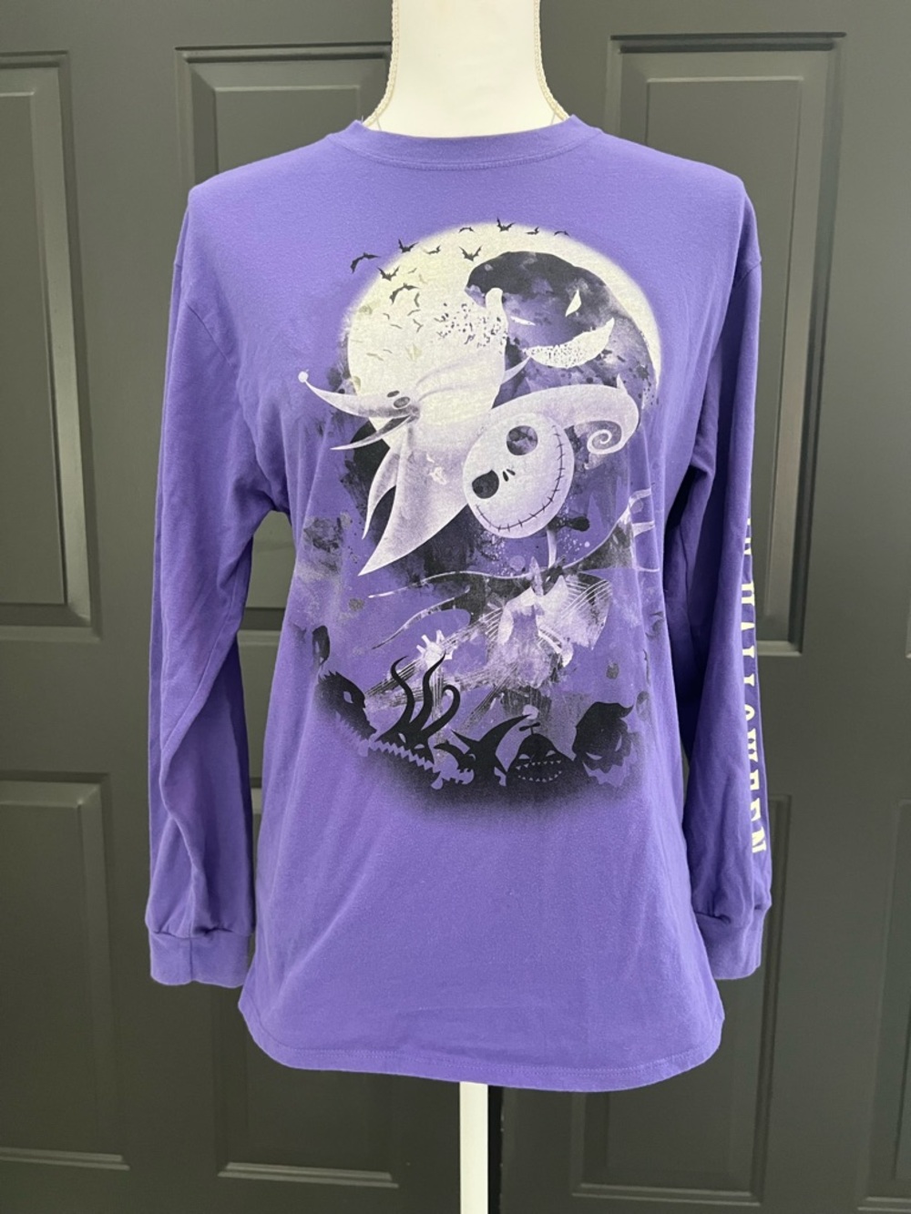 Disney Nightmare Before Christmas Purple Long-Sleeve
